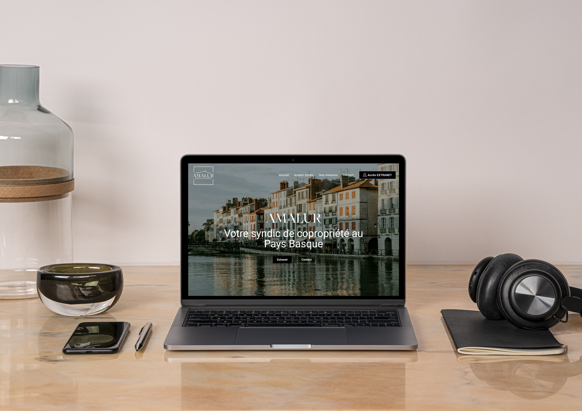 Site internet Amalur Syndic