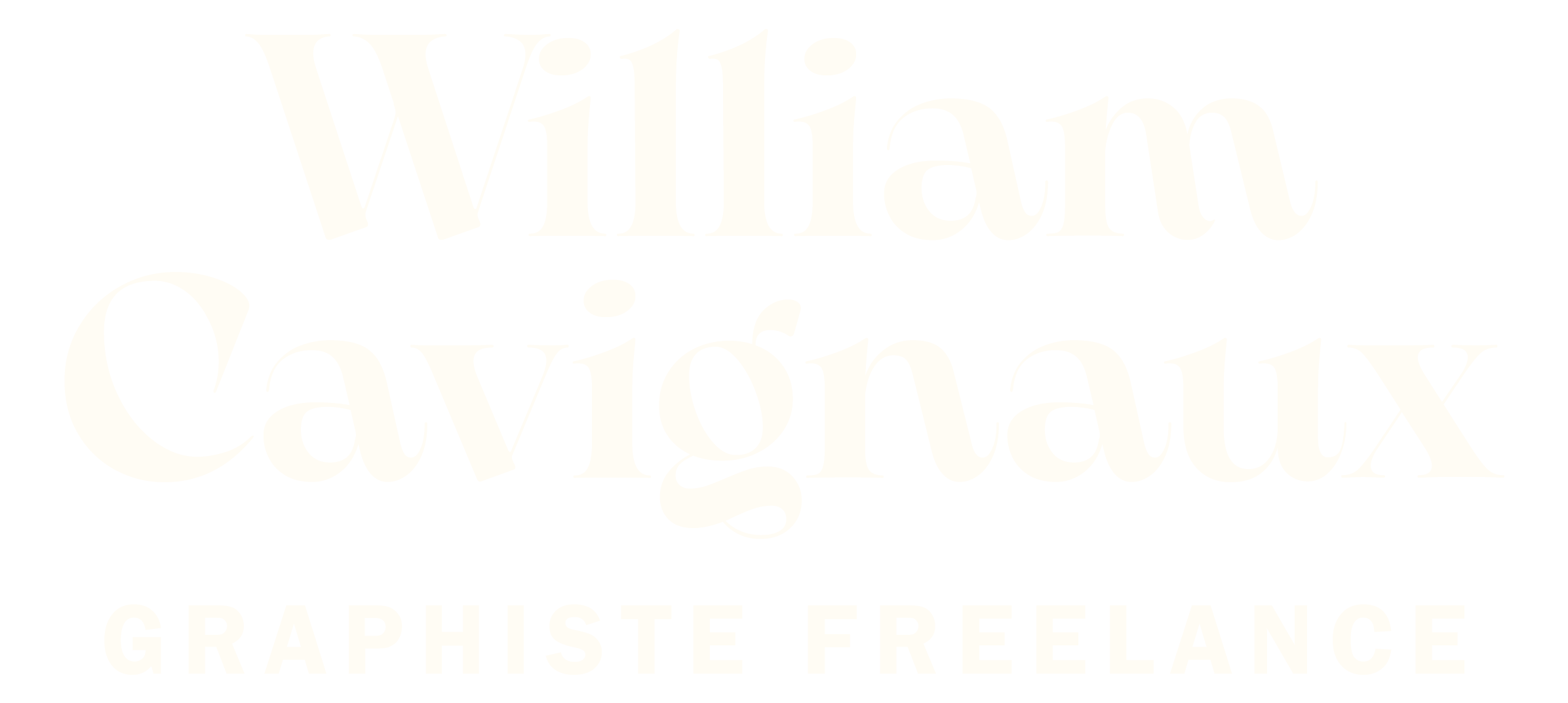 Logo William Cavignaux - Graphiste freelance