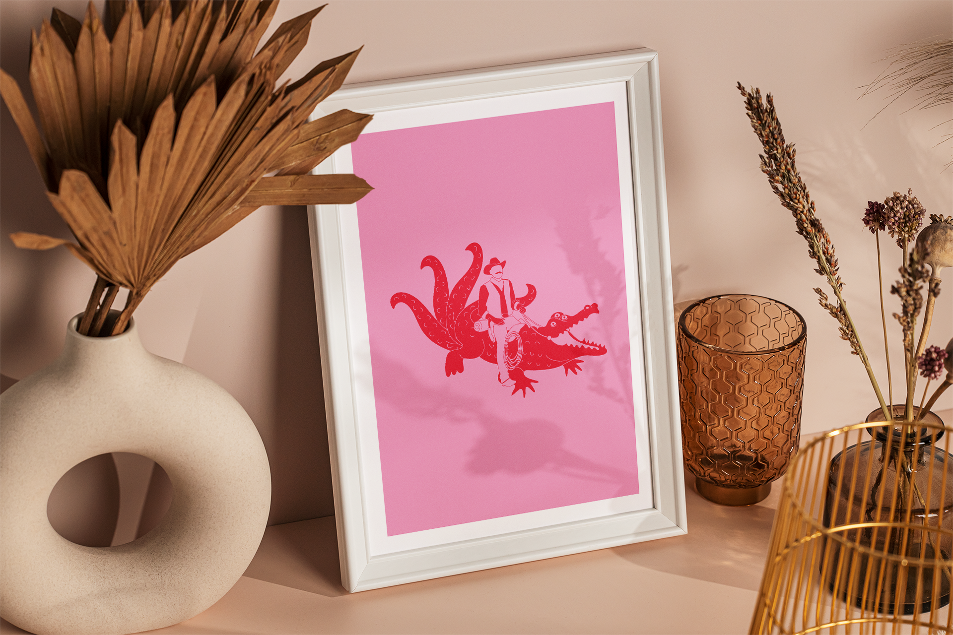 Affiche A4 – Cow Boy