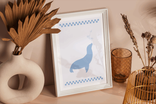 Affiche A4 – Otarie