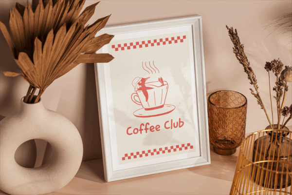 Affiche A4 – Coffee Club
